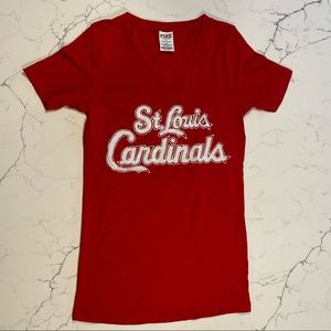 VS Pink St.Louis Cardinals vneck